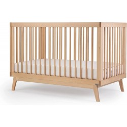 Baby Soho 3-in-1 Convertible Crib – Made in Italy, GREENGUARD Gold, Adjustable